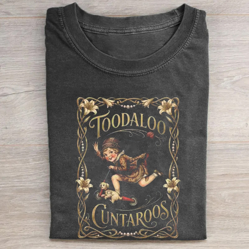 Retro Roller Girl T-shirt