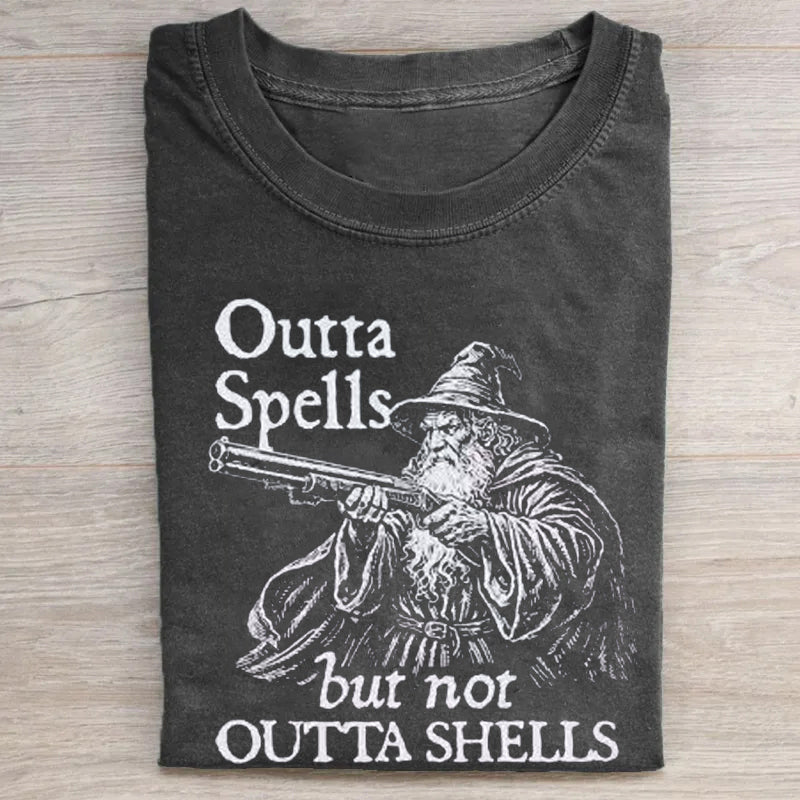 Funny Wizard Gun T-shirt