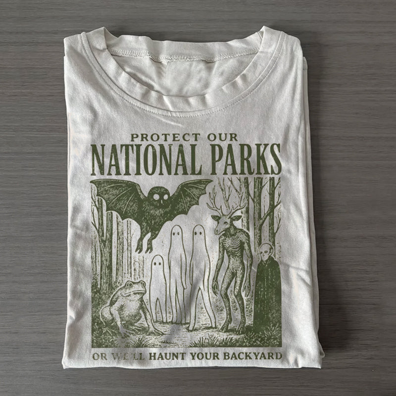 Folk Horror National Park T-shirt
