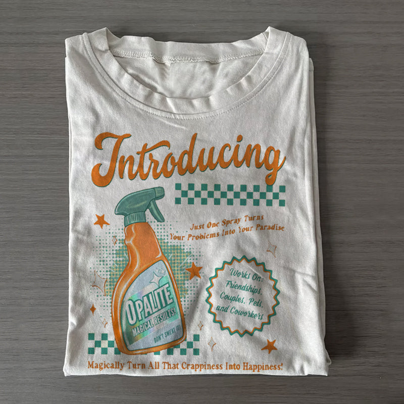 Retro Ad Style Graphic T-shirt