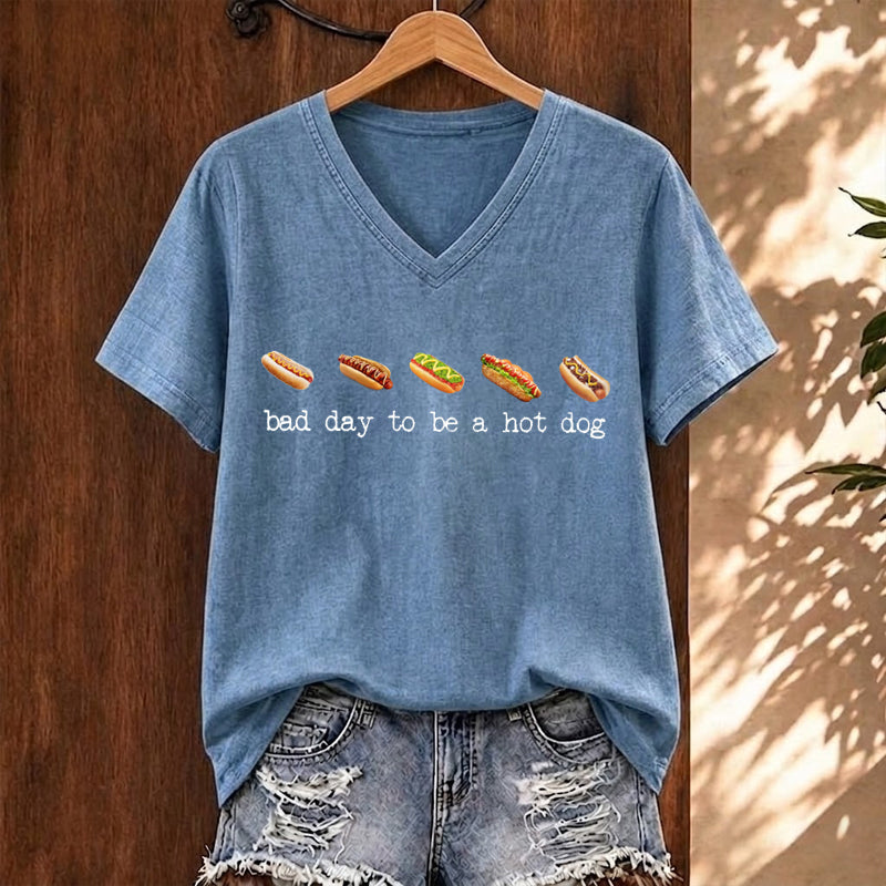 Bad Day to Be a Hotdog T-shirt