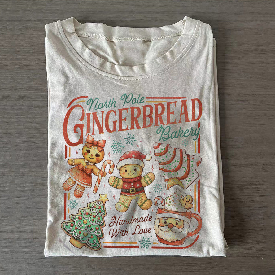 North Pole Gingerbread T-shirt
