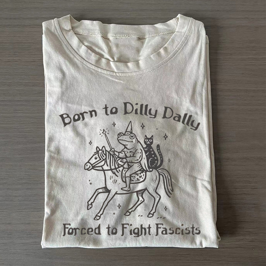 Retro Funny Medieval Frog T-shirt