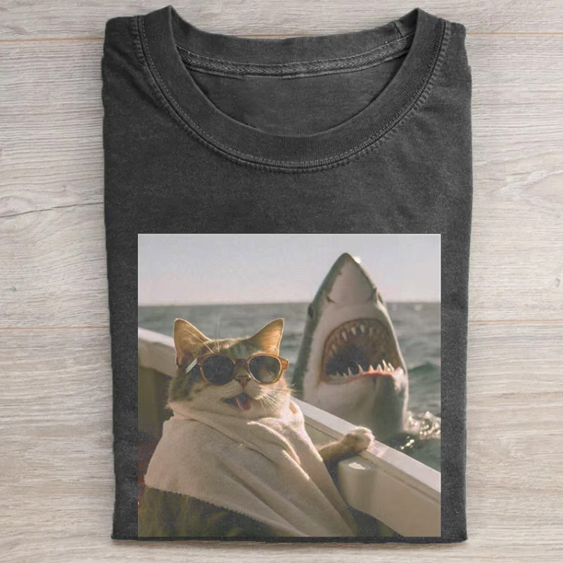 Fuuny Cat T-shirt