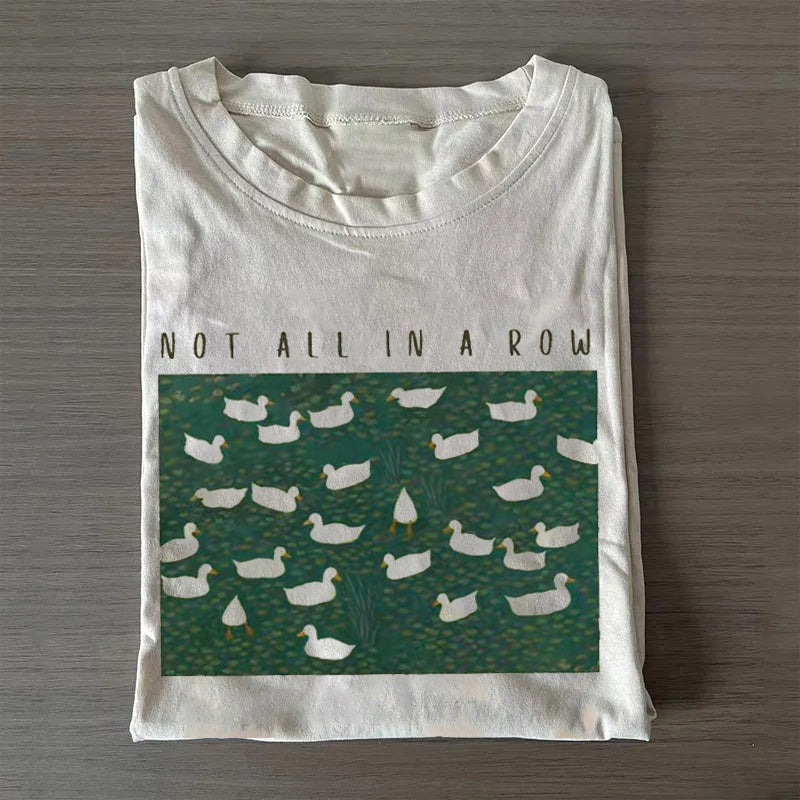Ducks Not All in a Row T-shirt