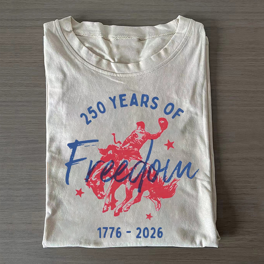 250 Years of Freedom Bucking Horse T-shirt