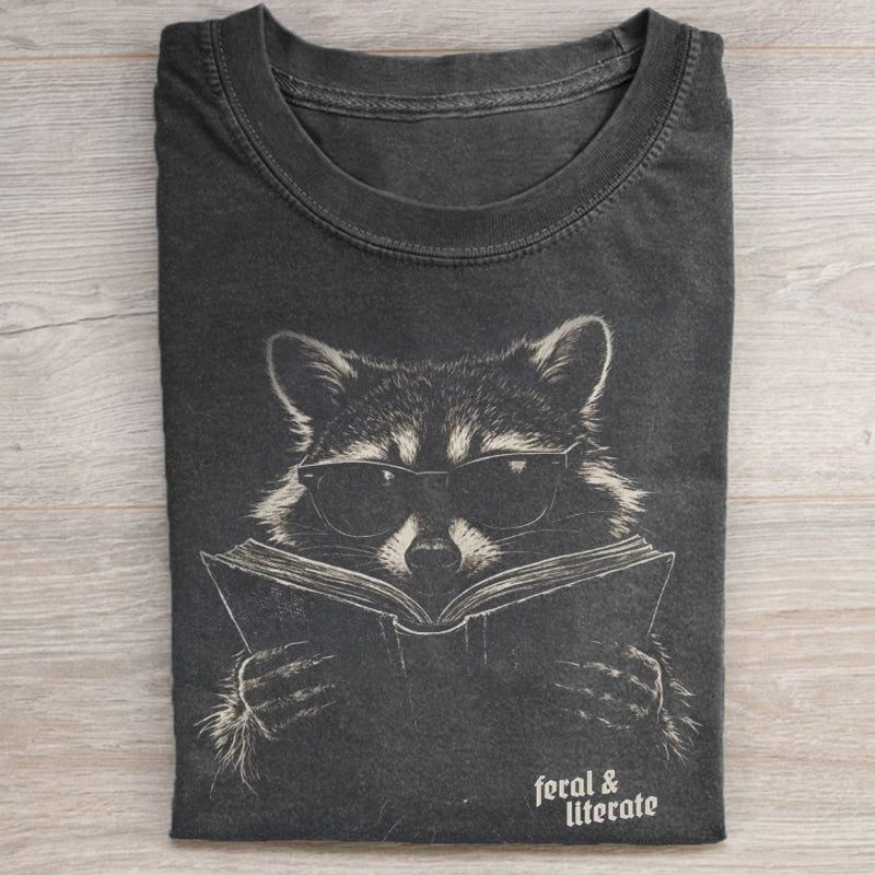 Funny Raccoon Graphic T-shirt